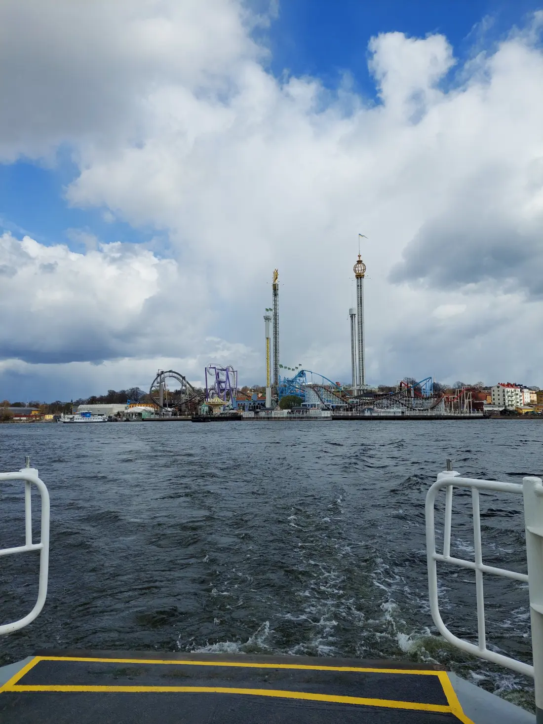 Vožnja trajketom u Stockholmu, Švedska