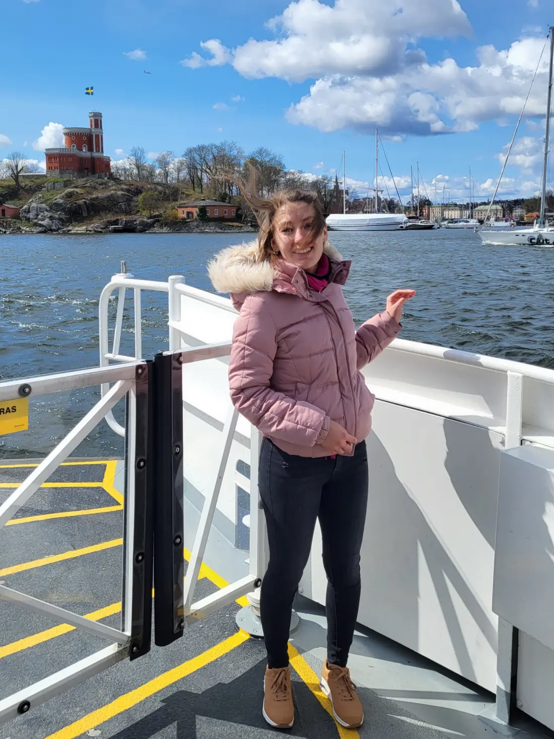 Vožnja trajketom u Stockholmu, Švedska