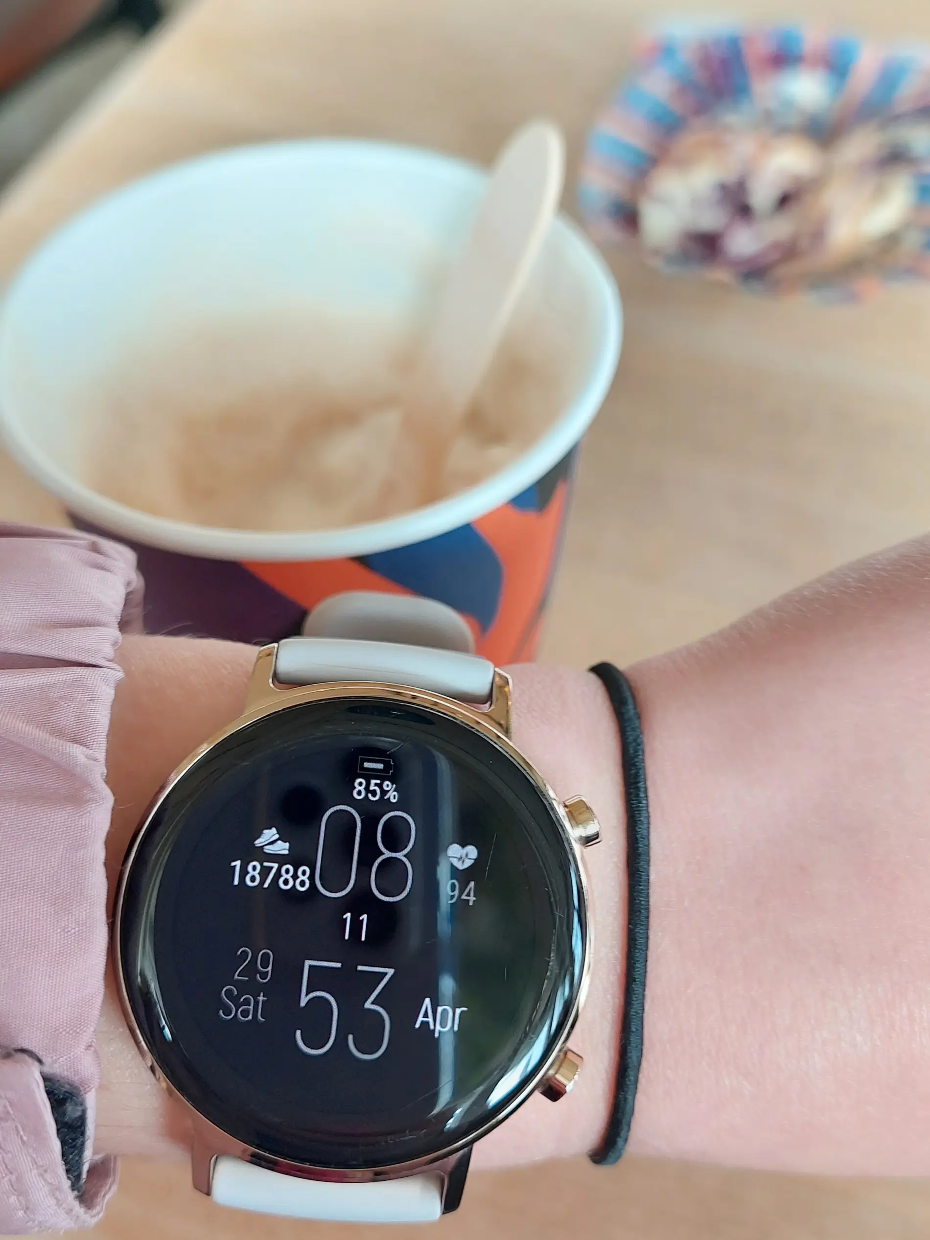 Broj koraka koji smo napravili do 9h u Stockholmu