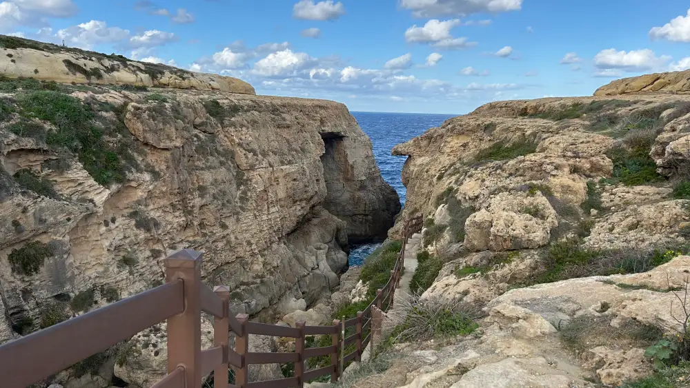 Kameni luk, Malta, Gozo